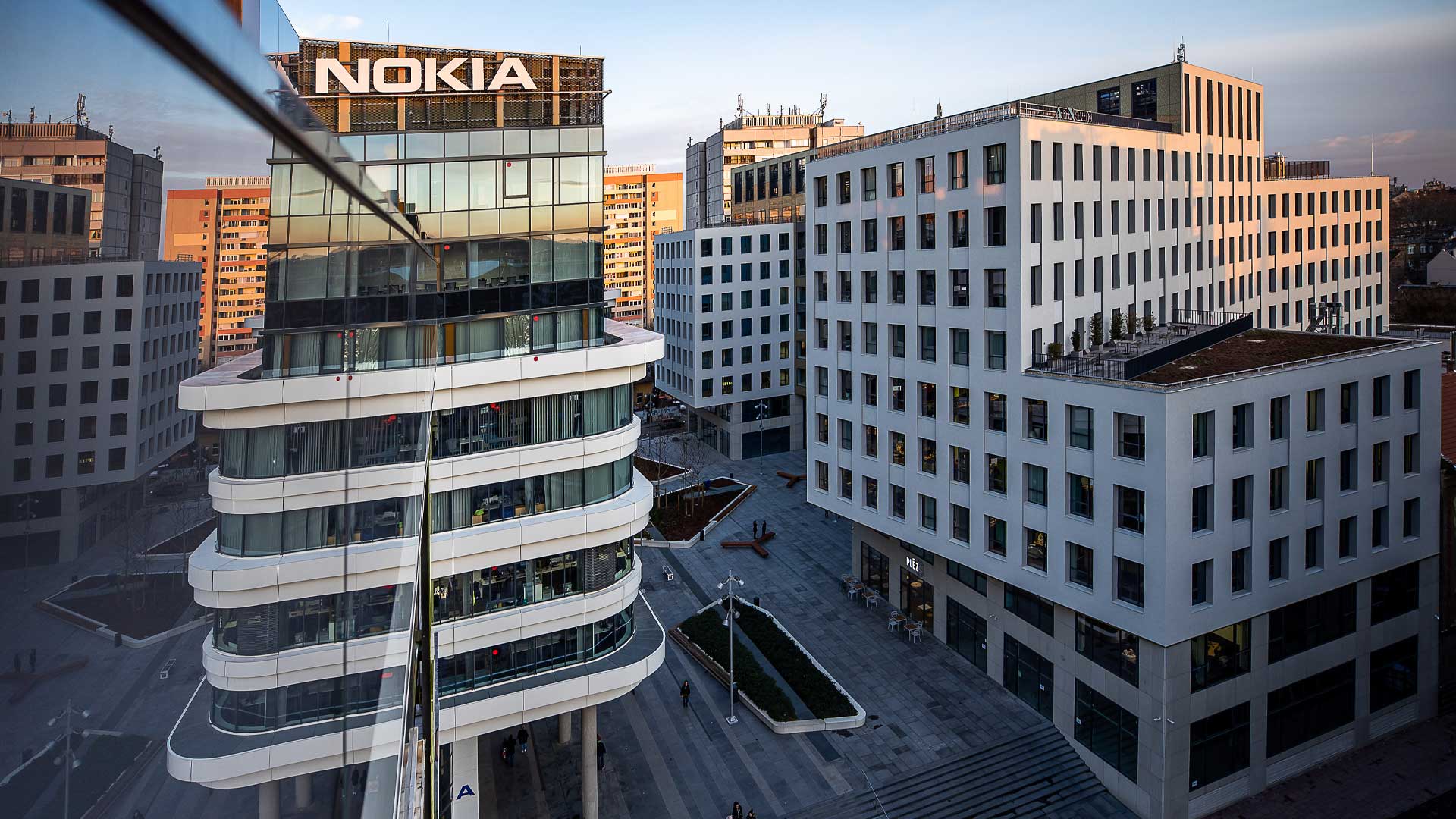 Klinikák Nokia épület